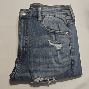 Aeropostale Blue Jeans, Size 8R, Distressed, high rise